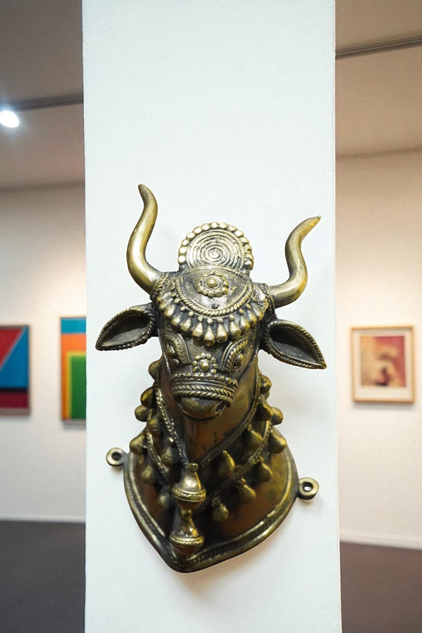 Sacred Nandi Bull Head
