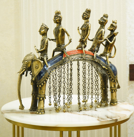 Elephant Ram Sawari Figurine